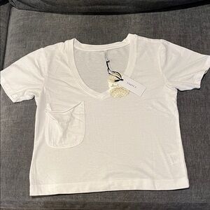 NWT Z Suppy White cotton tee